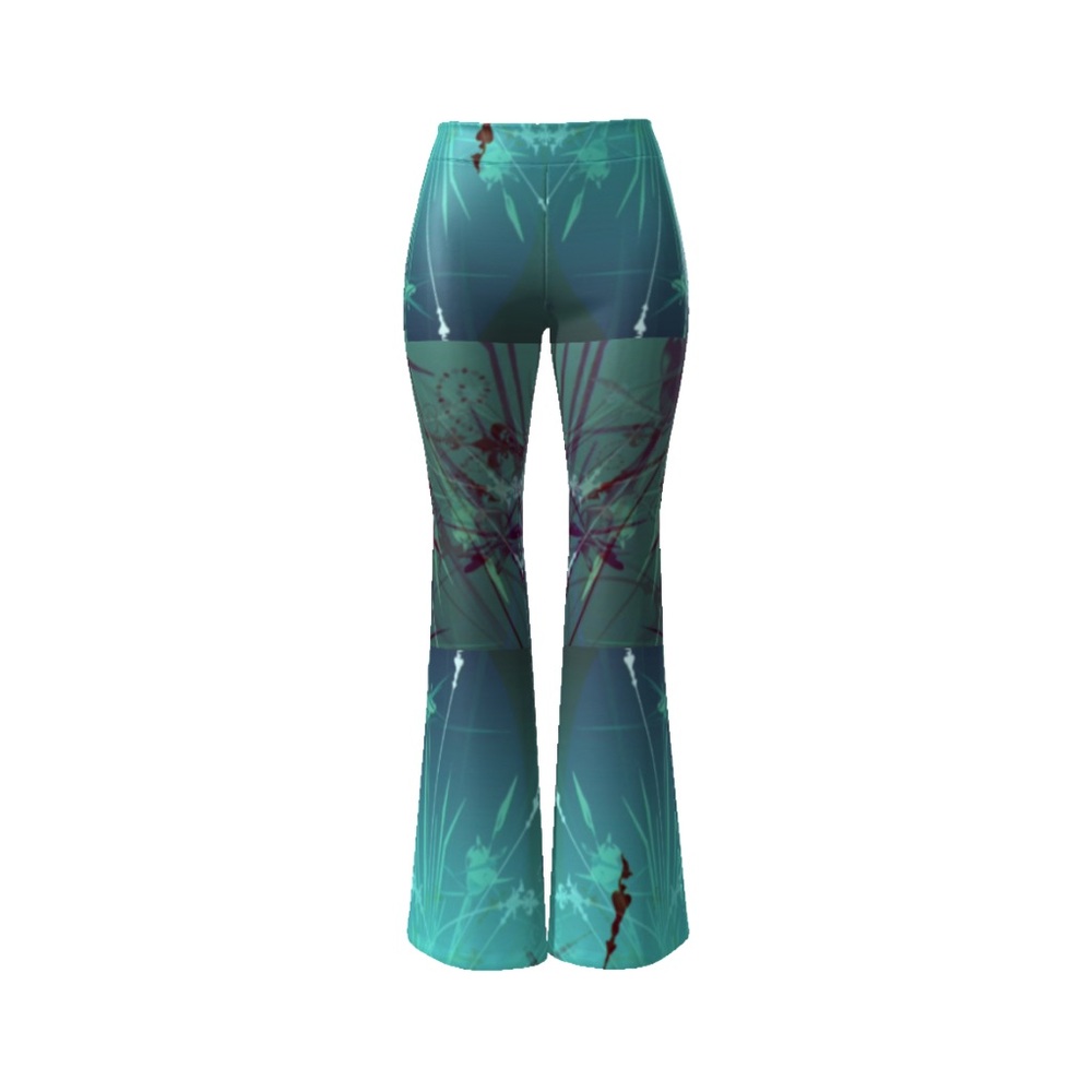Veranda Couture Velvet Flare Pants